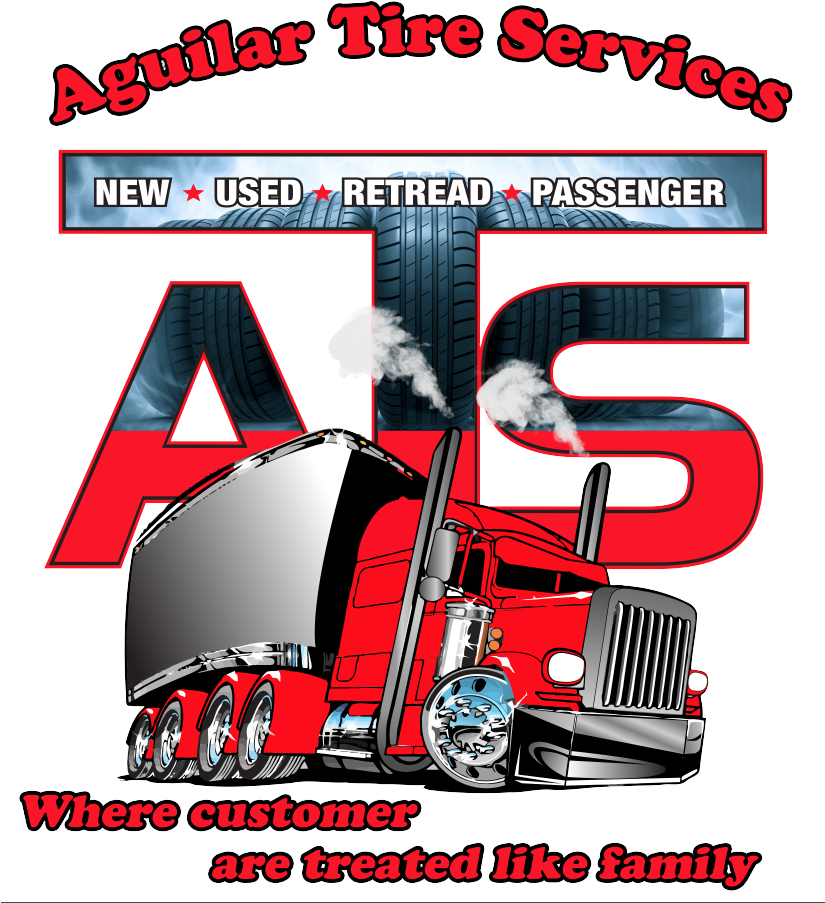 Aguilar Tire Services Logo - Aguilar Tire Service Clipart (824x921), Png Download