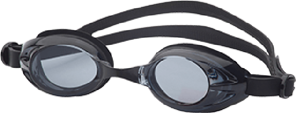 Leader Relay Swim Goggles Black - Goggles Clipart (600x600), Png Download