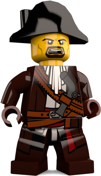 Custom Lego Pirate Minifigures Clipart (600x600), Png Download