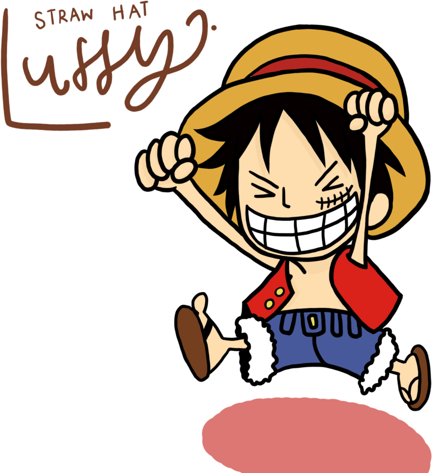Luffy ~ One Piece Anime One, Manga Anime, Monkey D - One Piece Luffy Chibi Clipart (1024x1024), Png Download