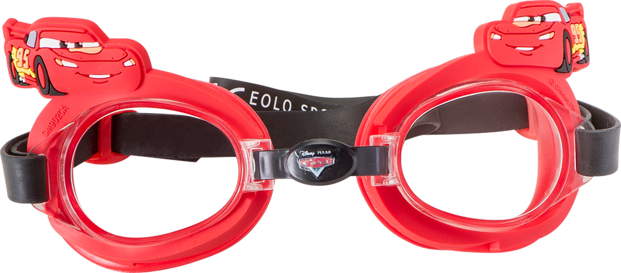 Cars Swim Goggles - Diving Equipment Clipart (2000x880), Png Download