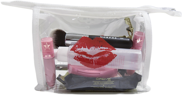 Kiss Cosmetics Bag - Diaper Bag Clipart (600x600), Png Download