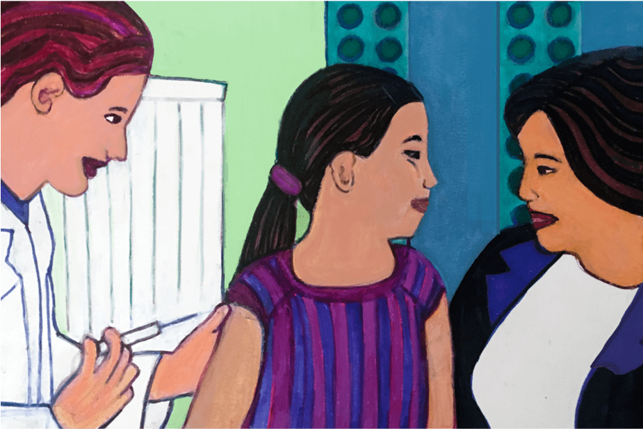 Scared Mai Lin - Conversation Clipart (924x924), Png Download