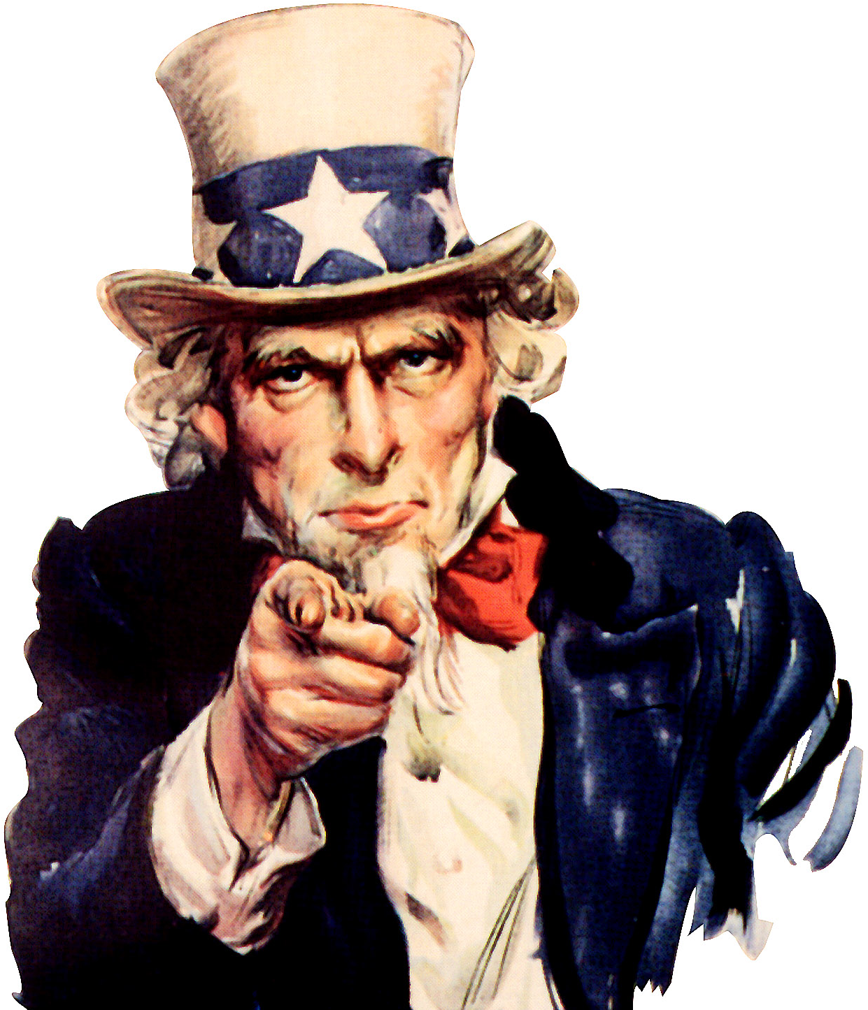 Uncle Sam We Want You - Uncle Sam I Want You Poster Clipart (1271x1476), Png Download