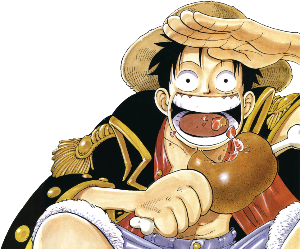 Monkey D Luffy 09 - Cover One Piece Color Spreads Clipart (970x825), Png Download