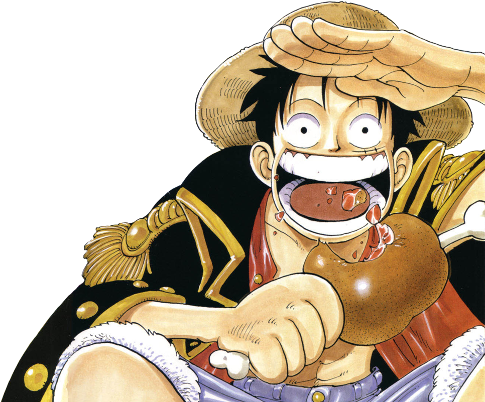 Monkey D Luffy 09 - Cover One Piece Color Spreads Clipart - Large Size ...