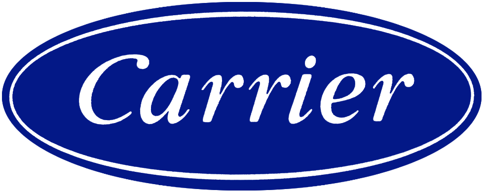 What Is A Carrier Factory Authorized Dealer - Carrier Air Conditioner Logo Clipart (979x390), Png Download