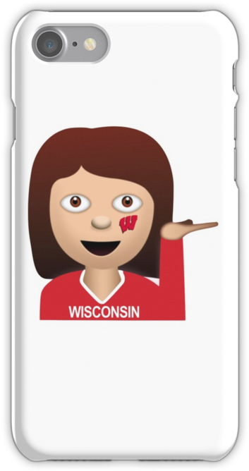 Source - - Girl Emoji Transparent Clipart (500x667), Png Download