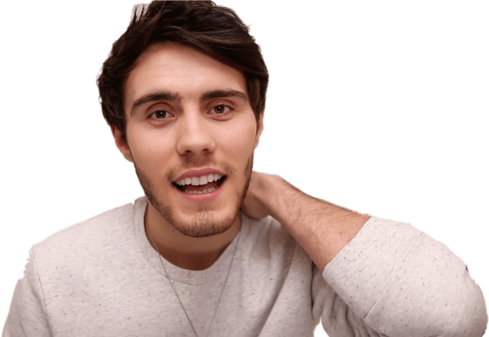 Alfie Deyes Pointless Blog Smiling - Alfie Deyes Clipart (1920x1080), Png Download