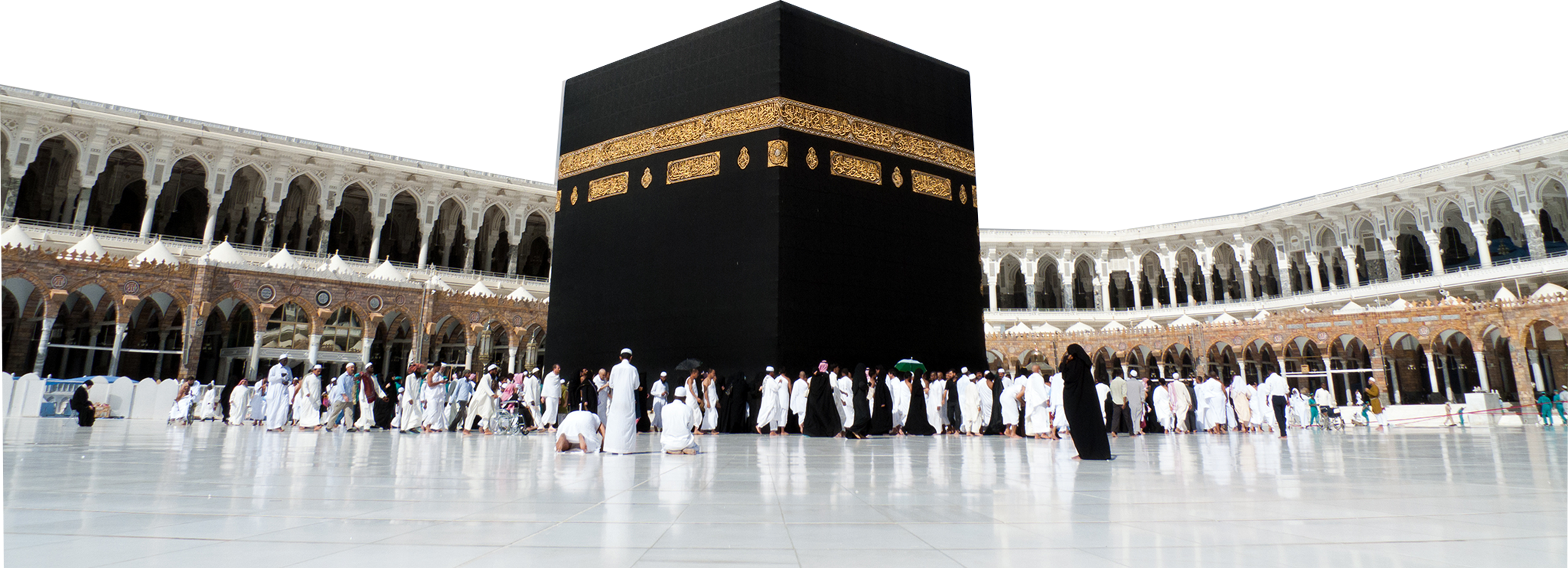 Testimonials - Masjid Al-haram Clipart (3773x1368), Png Download