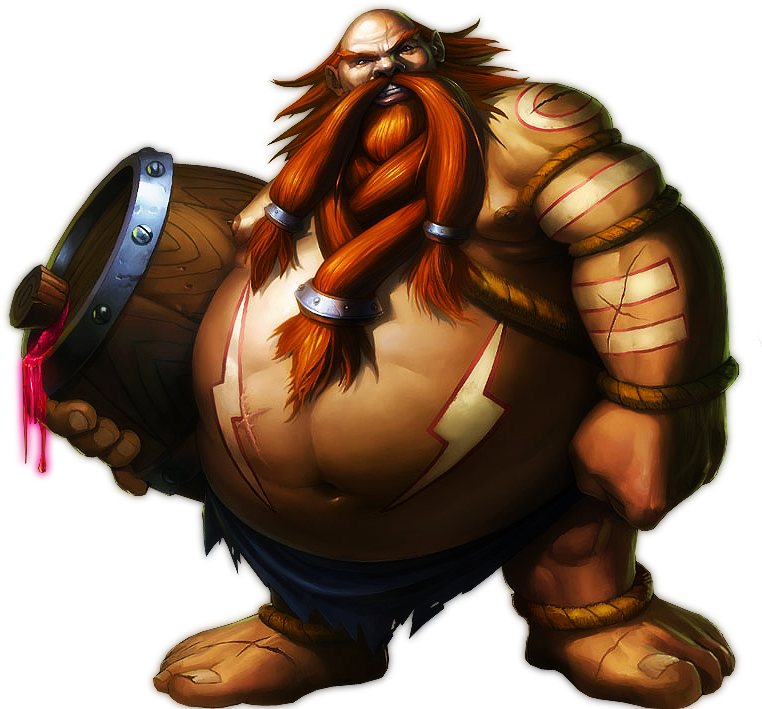 Gragas Skin Classic Old - Gragas League Of Legends Clipart (762x709), Png Download