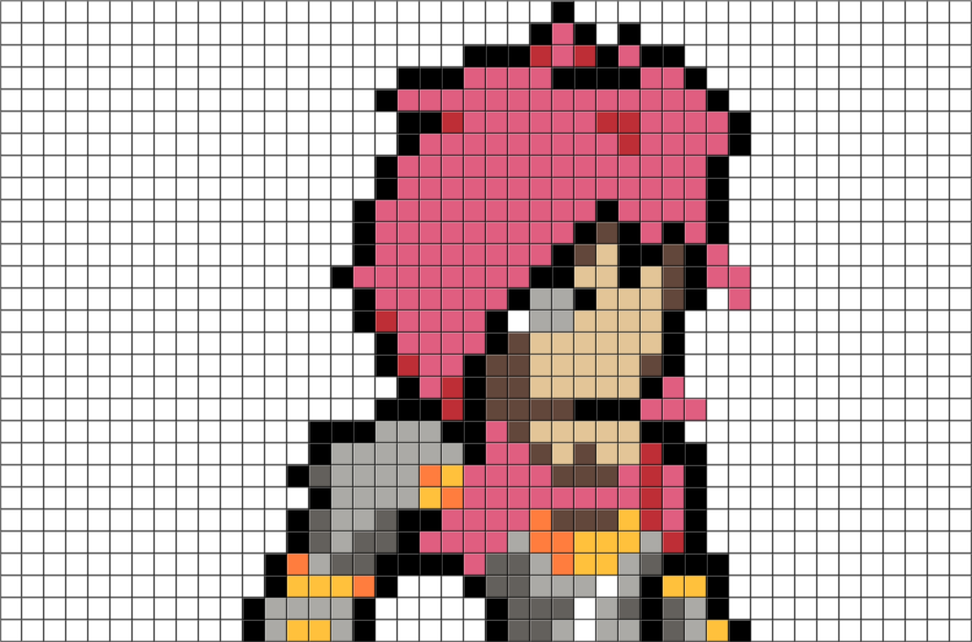 Pixel Art League Of Legends Clipart (880x581), Png Download
