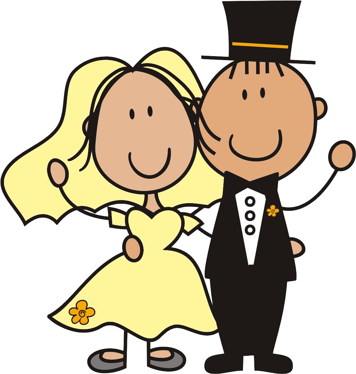 Banner Free Familia Word Cartoon Pesquisa Google How - Wedding Clipart - Png Download (1329x1368), Png Download