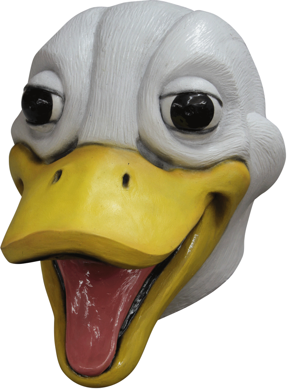 Duck Mask Adult Latex Full Over The Head - Duck Masks Clipart (950x1280), Png Download