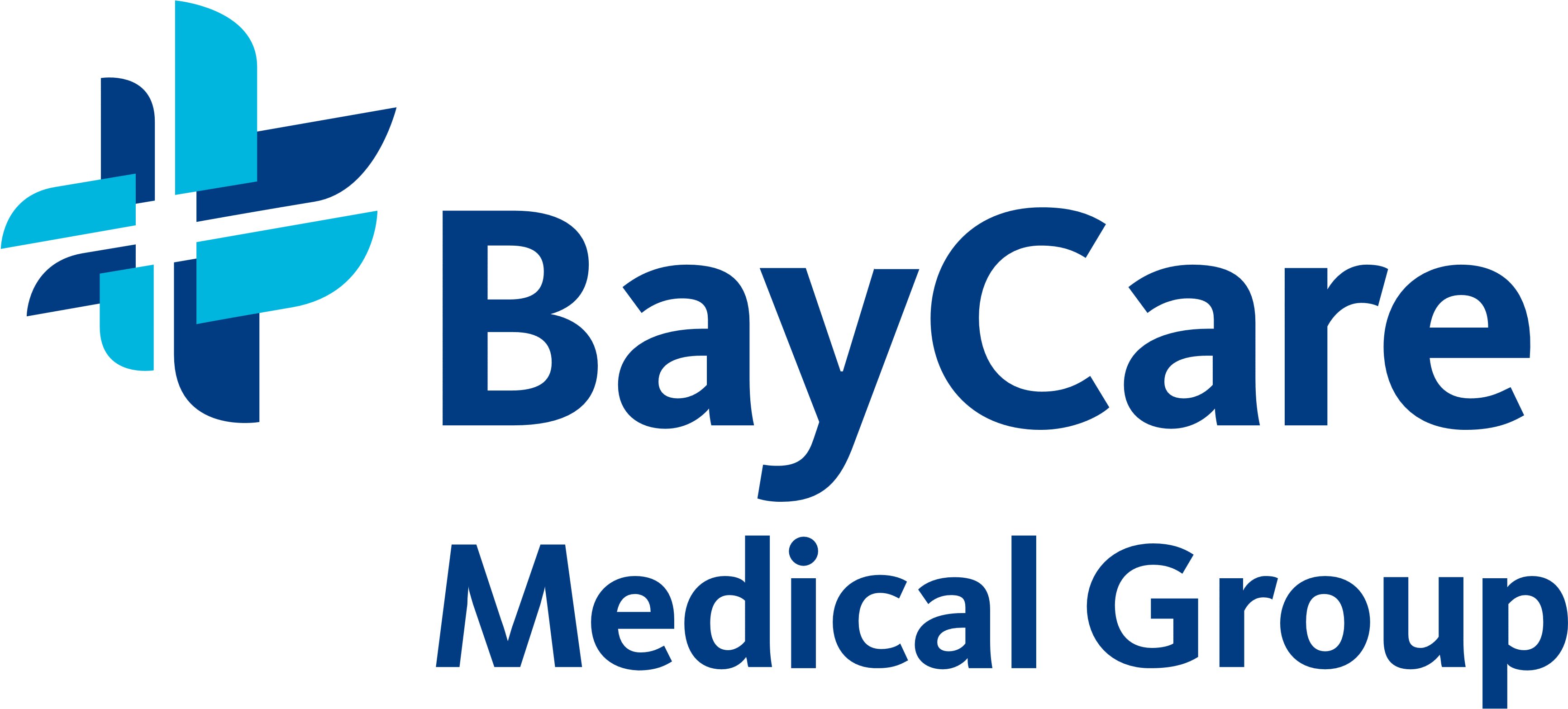 Astrazeneca Logo Transparent Download - Baycare Medical Group Clipart (3465x1567), Png Download