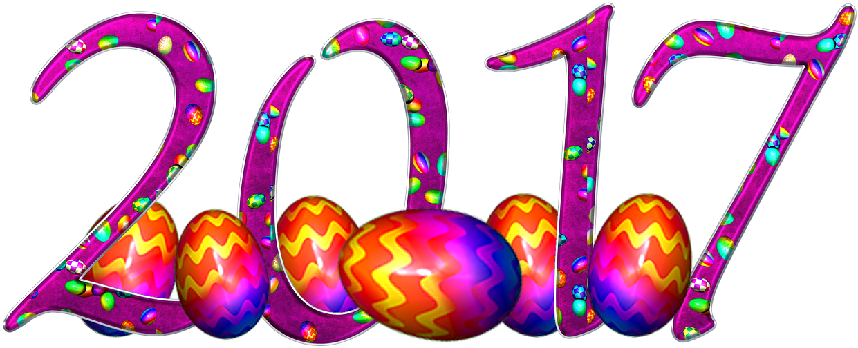 Easter New Year Clipart (1280x832), Png Download
