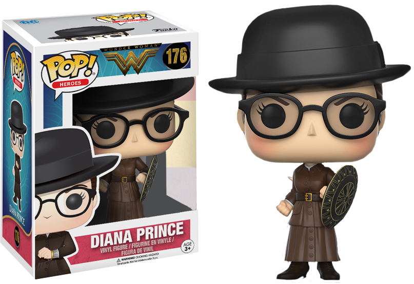 Diana Prince Funko Pop Clipart (807x553), Png Download
