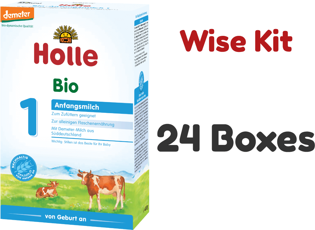24 Boxes Of Holle Stage 1 Organic Infant Milk Formula - Sorrel Clipart (1045x815), Png Download
