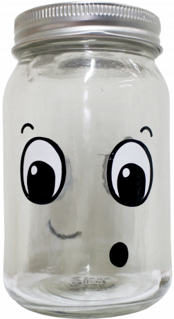 Money Jar Png - Glass Bottle Clipart (736x460), Png Download