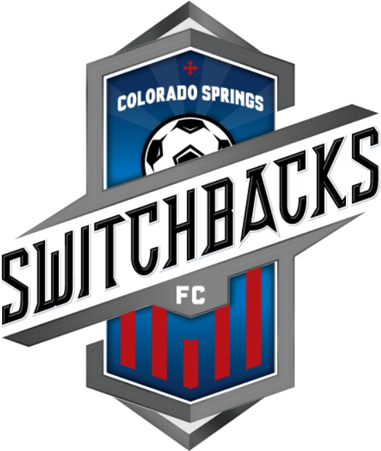 Colorado Springs Switchbacks Fc Logo Usl Championship - Colorado Springs Switchbacks Fc Clipart (557x665), Png Download