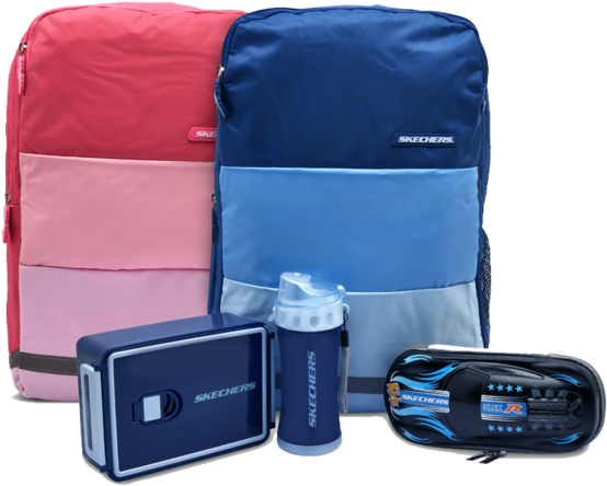 Skechers Unveils 'back To School' Offers - Bag Clipart (670x459), Png Download
