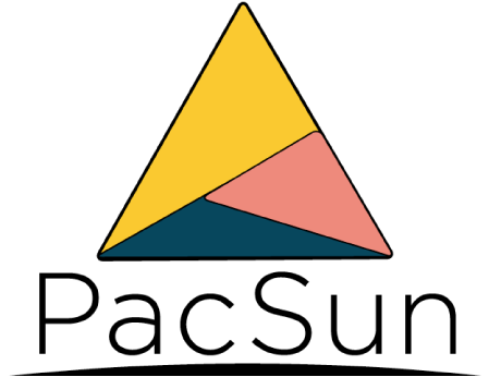 Roller Coaster Logo, Coffe Logo Remake, Pac Sun Remake - Triangle Clipart (881x570), Png Download