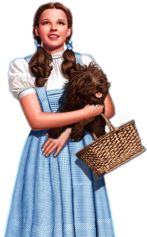 Download Case Study - Dorothy And Toto Clipart (509x818), Png Download