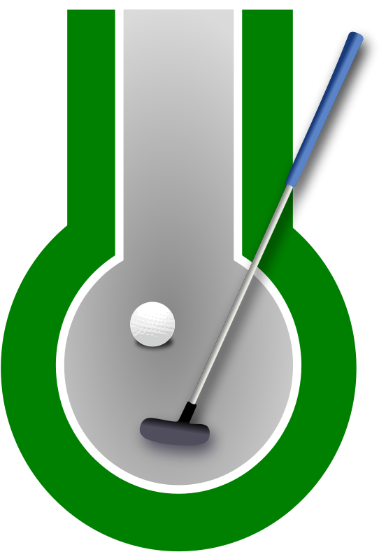 Mini Golf Clip Art - Miniature Golf Png Transparent Png (626x900), Png Download