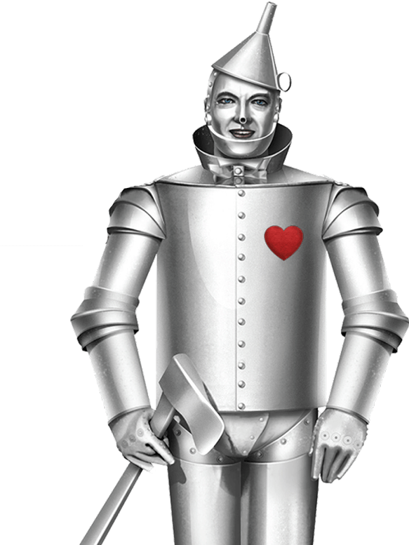 Contact Tin Man Photography Today To Find Out More - Tin Man Wizard Of Oz Clipart (583x777), Png Download