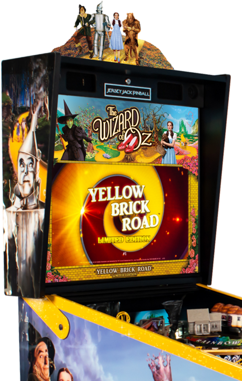 8b949426 13bd 4376 9d53 8533ca4522bb - Wizard Of Oz Pinball Yellow Brick Road Edition Clipart (920x1400), Png Download