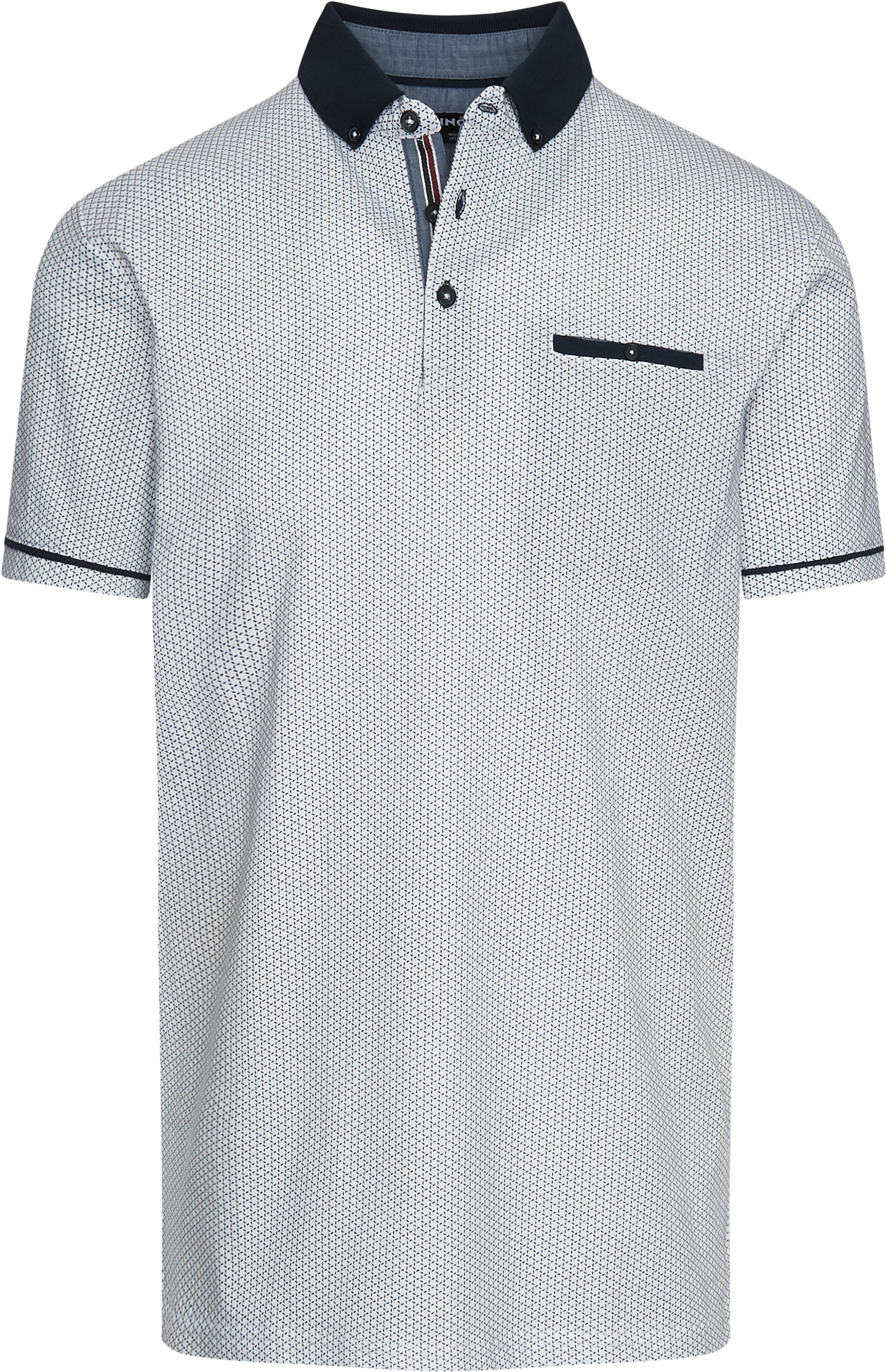 White Rayne Polo - Polo Shirt Clipart (1822x2821), Png Download