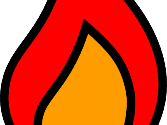 Basketball Clipart Fire , Png Download Transparent Png (640x480), Png Download