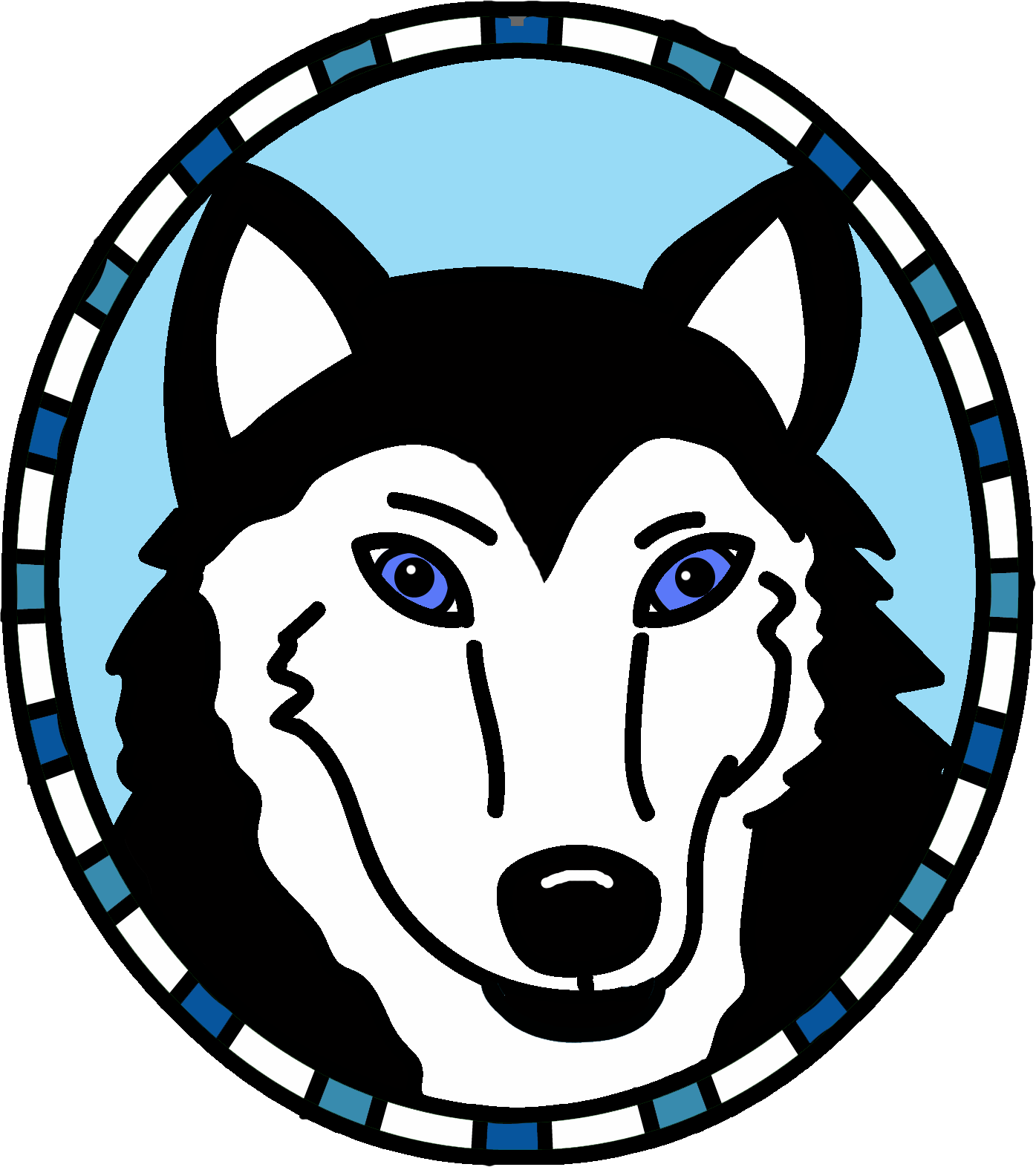 Husky Clipart Real - Iditarod Clip Art - Png Download (1395x1572), Png Download