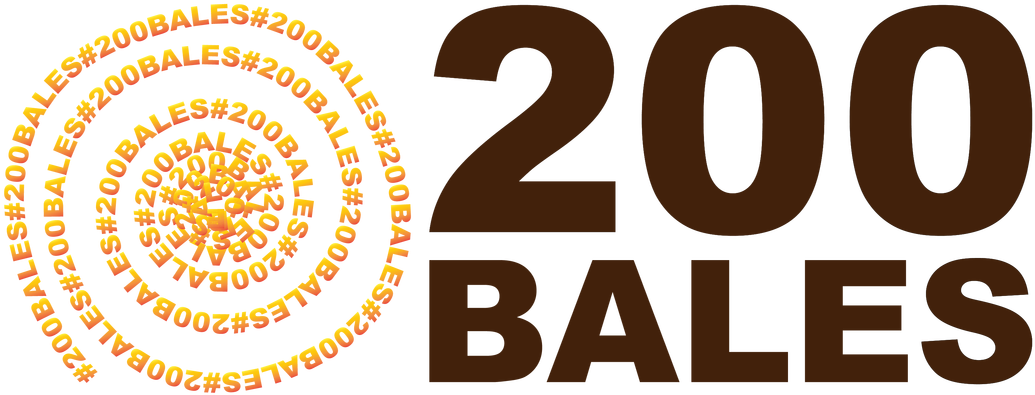 200 Bales - Circle Clipart (1100x465), Png Download