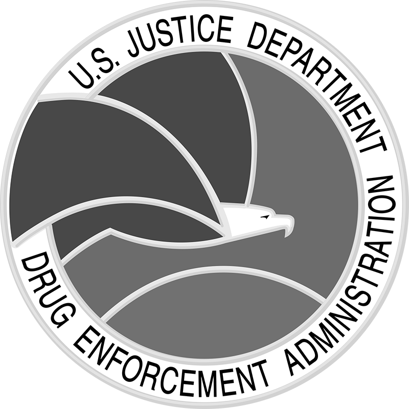 This Is A United States Government, Drug Enforcement - Logo United State Department Justice Drug Enforcement Clipart (800x800), Png Download