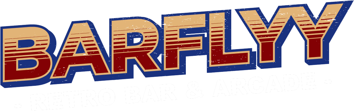 Barflyy Retro Bar & Arcade Clipart (1249x411), Png Download