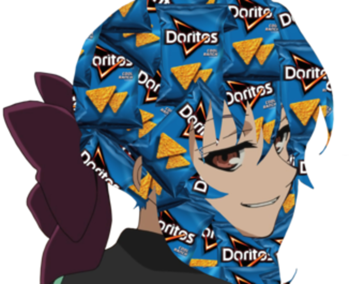 Cool Ranch Doritos Are The Essence Of The Gods - Anime Girl Smug Face Clipart (1200x975), Png Download