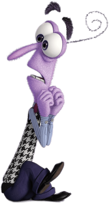 Download Fear Looking Behind His Back Transparent Png Inside Out Fear