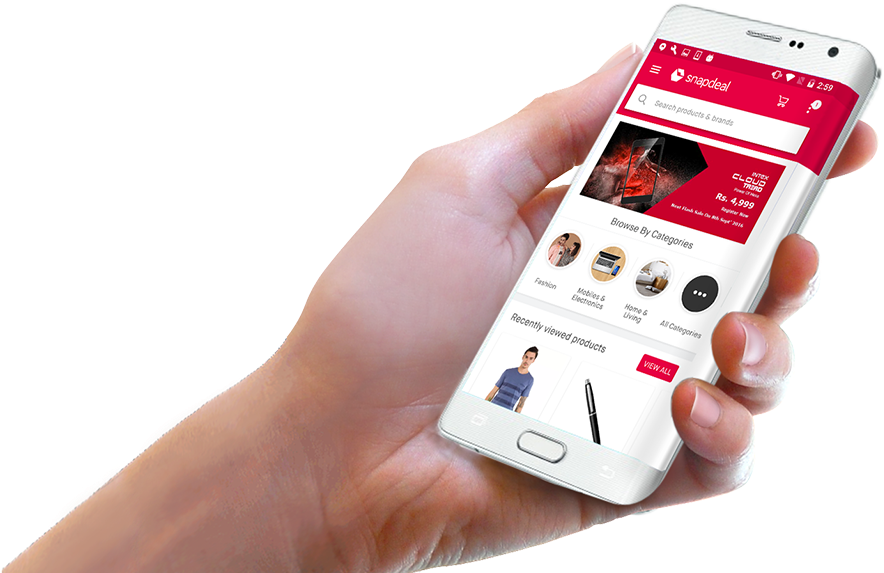 Snapdeal Shopping Apps - Withings Nokia Clipart (970x572), Png Download