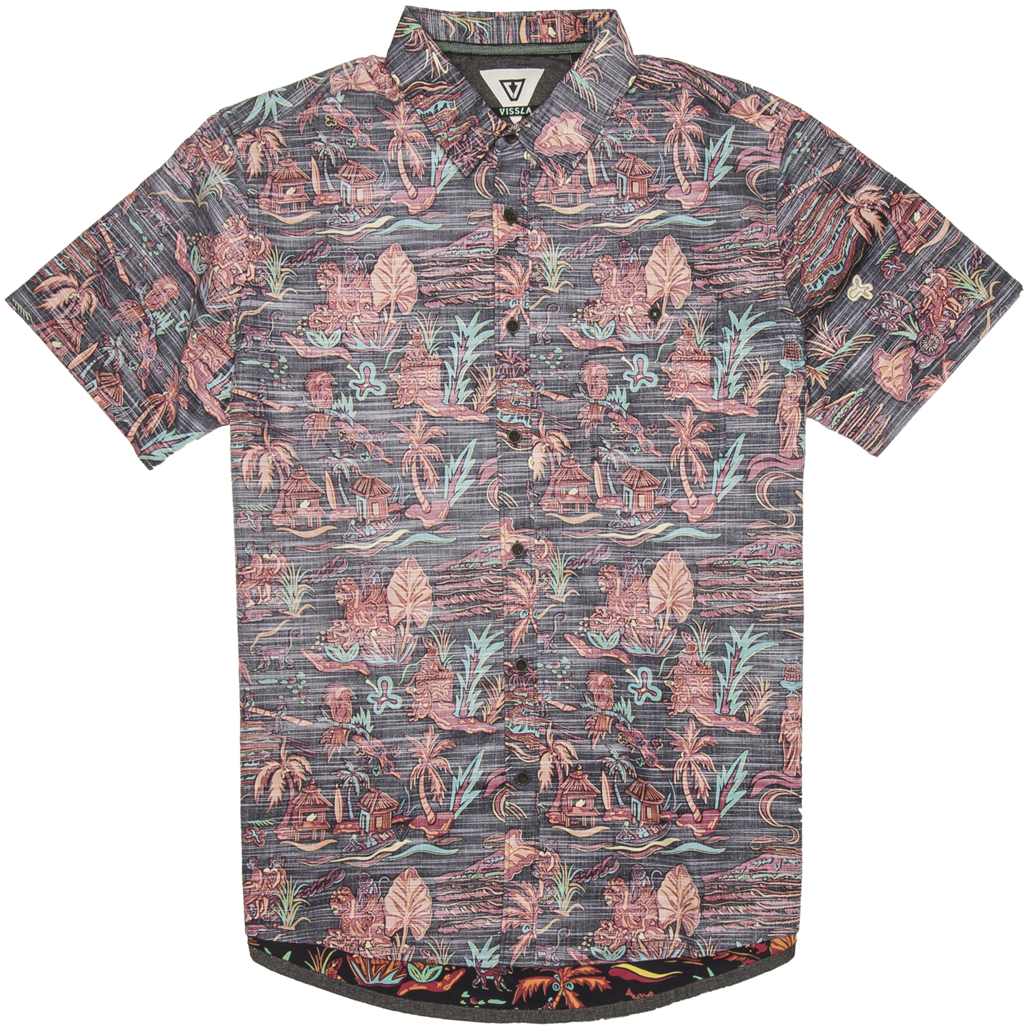 Vissla Kali Bagus Shirt Clipart (1435x1440), Png Download