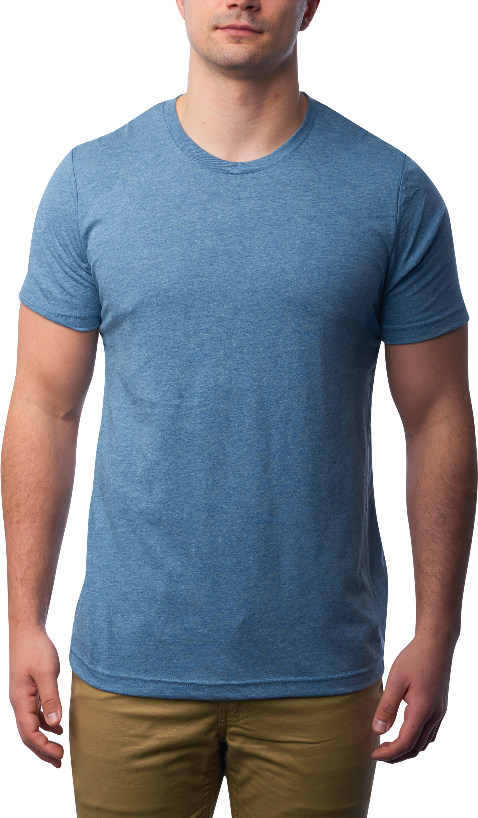 Tri Blend T Shirt - Man Clipart (3075x3382), Png Download