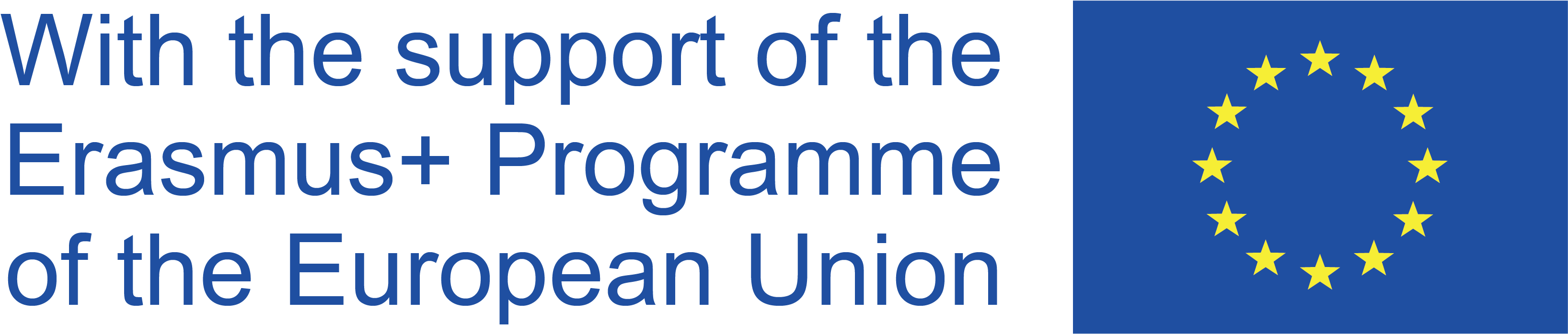 With The Support Of The Erasmus Programme Of The European - Erasmus Programme Clipart (4726x1039), Png Download