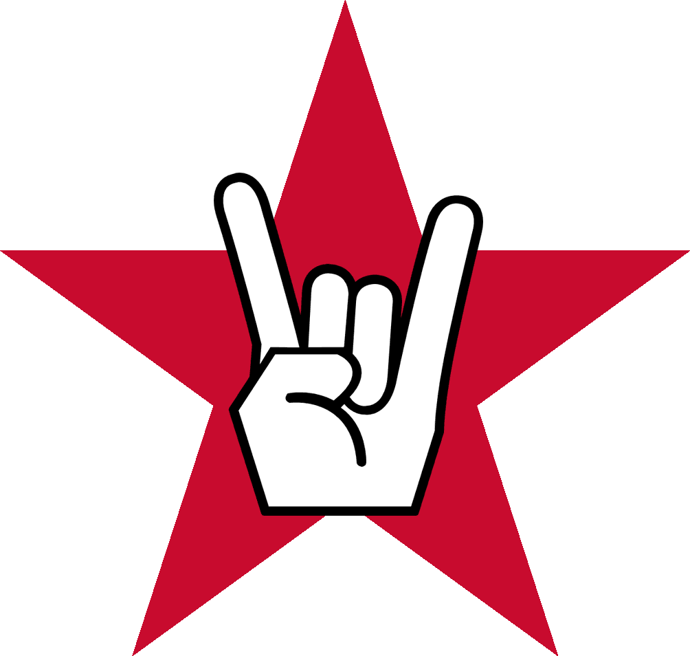 45 13k Rock Star Logo B - You Re Rock Stars Clipart (1004x954), Png Download