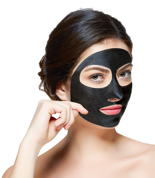 With Our “black Mask Pore Cleaner” In Just 1 Week - Benefits Of Using Peel Off Mask Clipart (600x686), Png Download