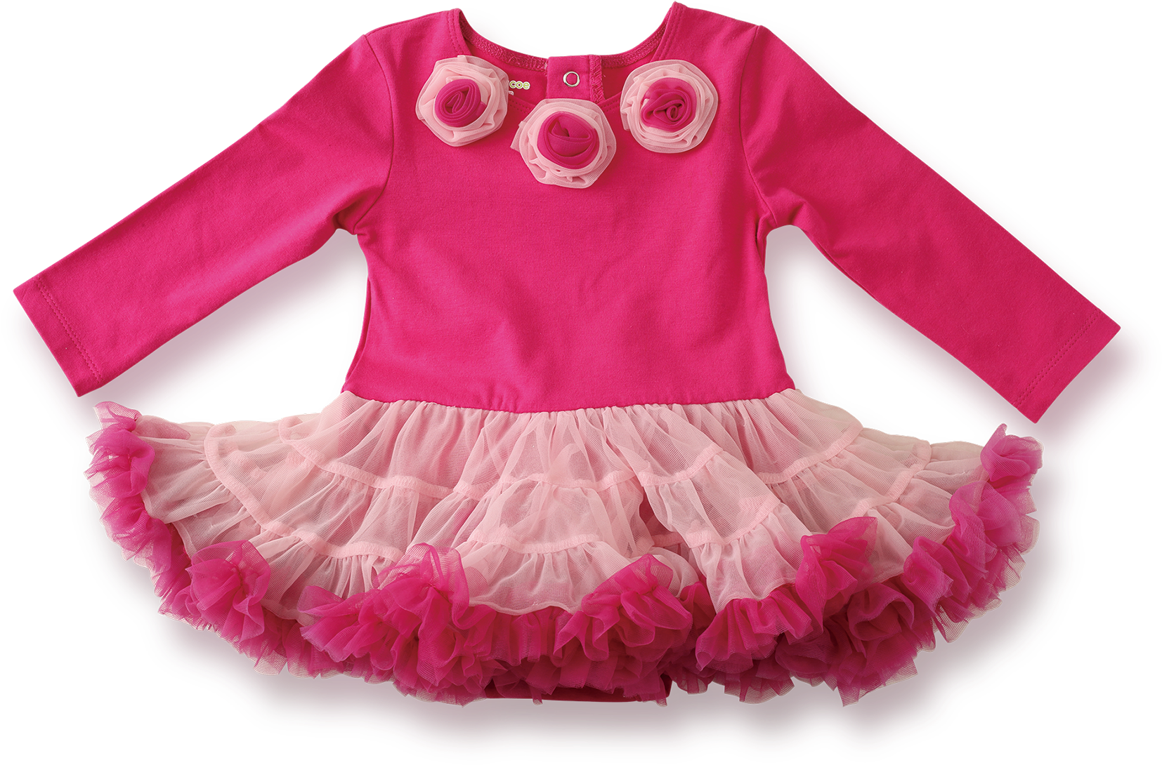 352738n411 / 290ac Girl Tutu Bodysuit - Ruffle Clipart (1701x1121), Png Download