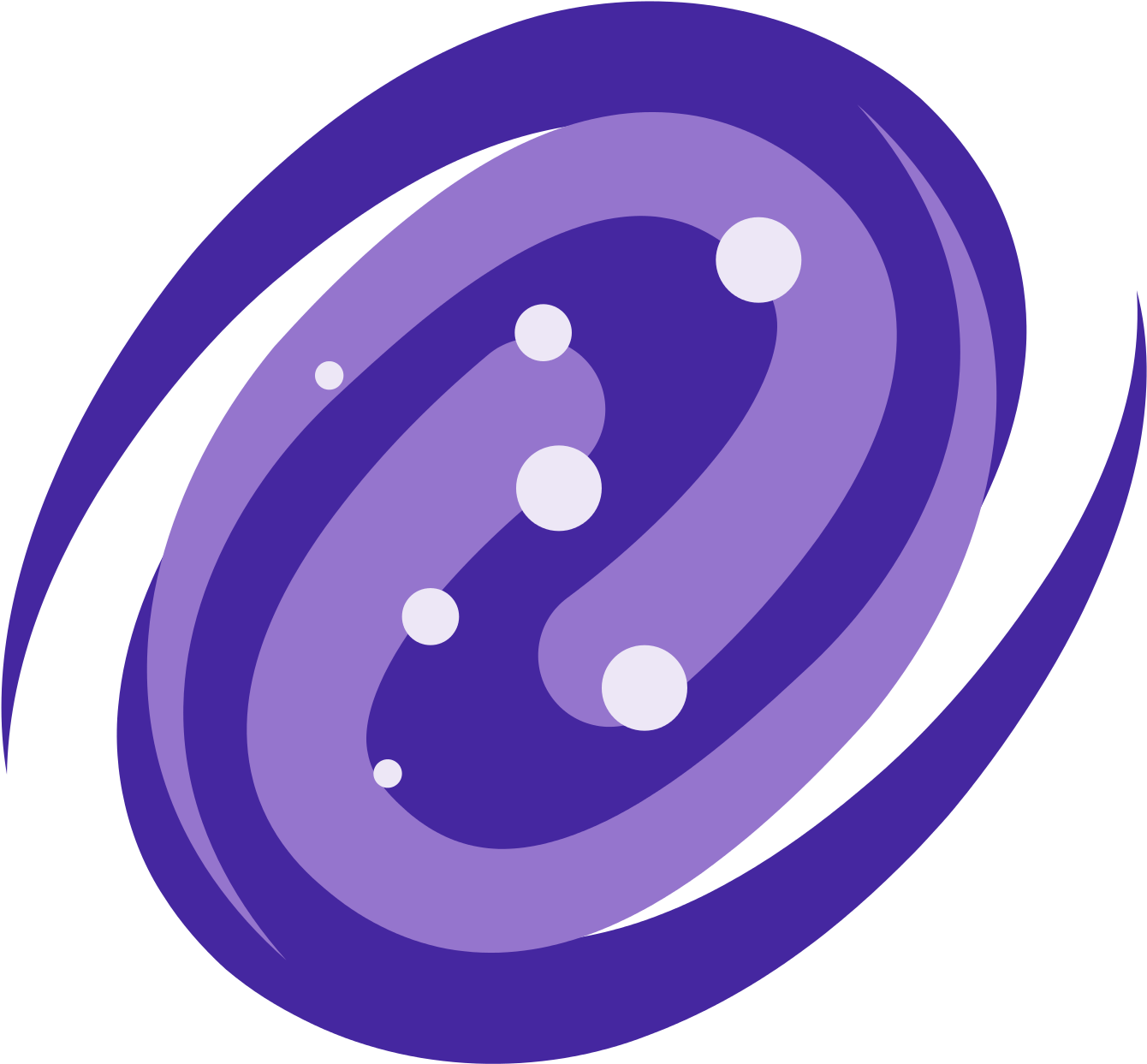 I'm A Galaxy - Circle Clipart (1600x1600), Png Download