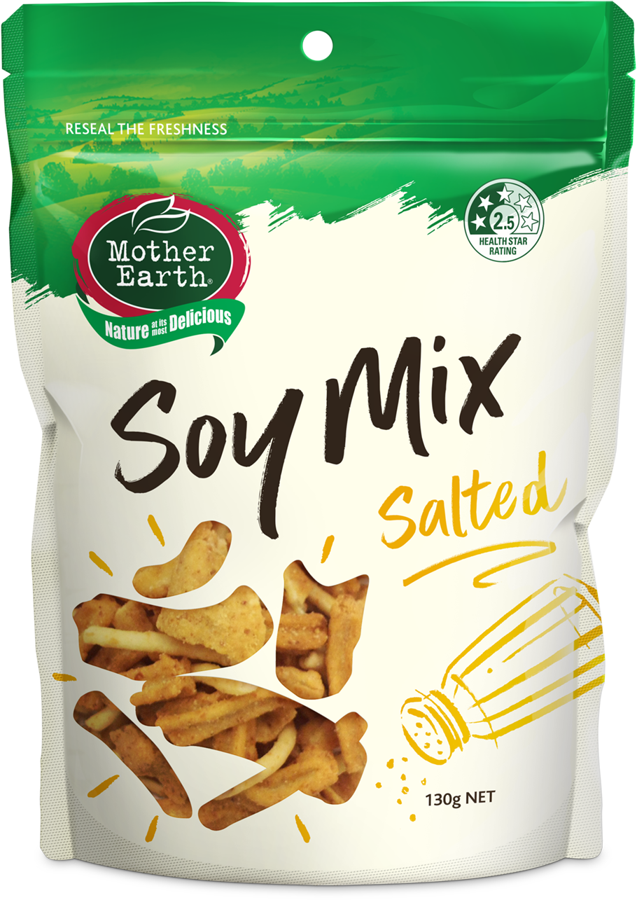Soy Mix Salted - Soy Mix Mother Earth Clipart (1181x1467), Png Download