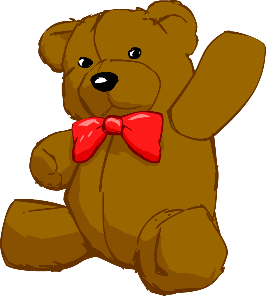 Teddy Bear Clipart (913x1016), Png Download