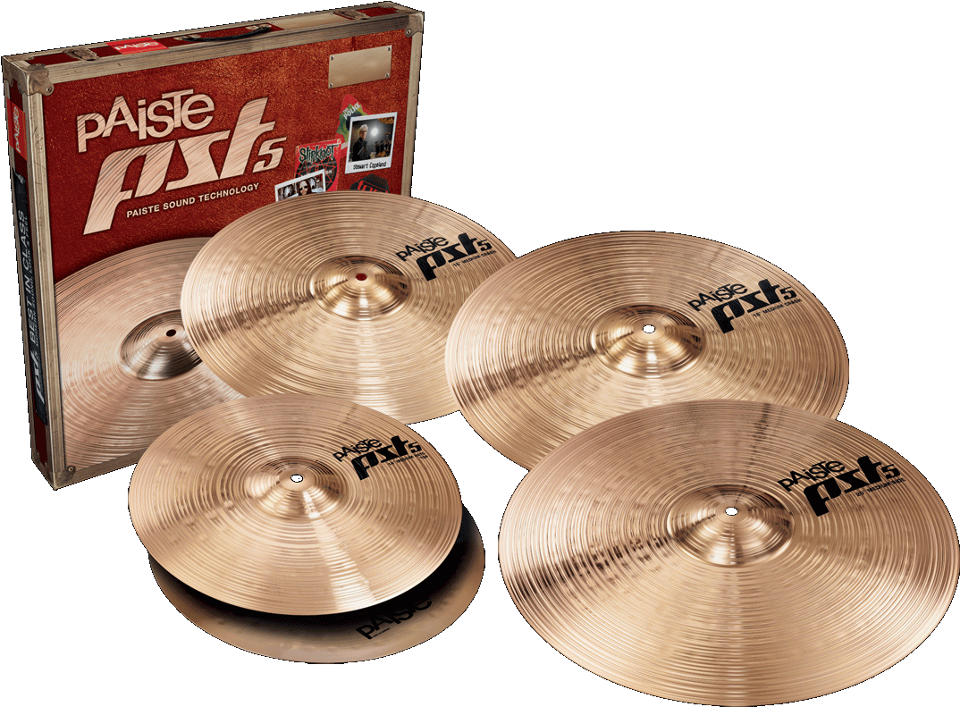 Image - Paiste Pst5 Cymbal Pack Clipart (1122x818), Png Download