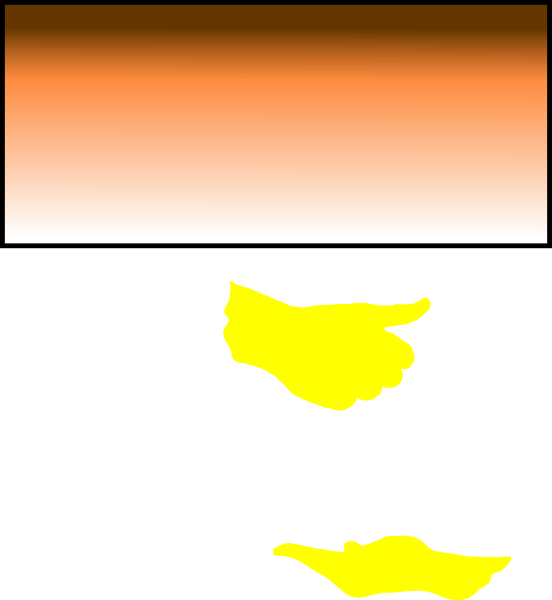 Orange Brown Gradient Svg Clip Arts 552 X 600 Px - Illustration - Png Download (552x600), Png Download